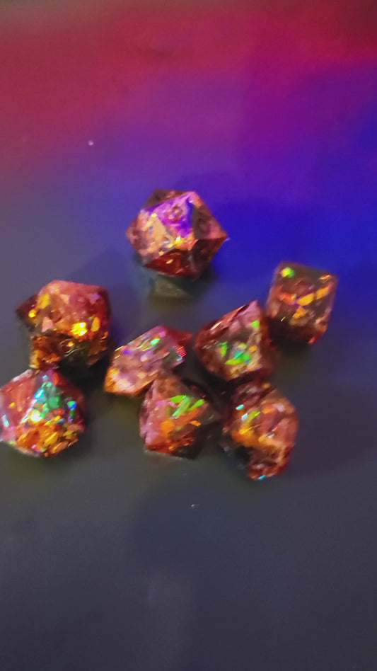 Fire and Gold Opals